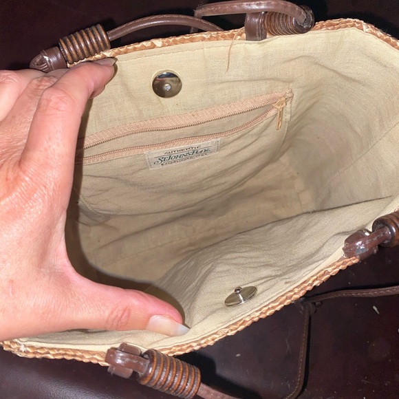 Woven shoulder bag - Picture 4 of 10